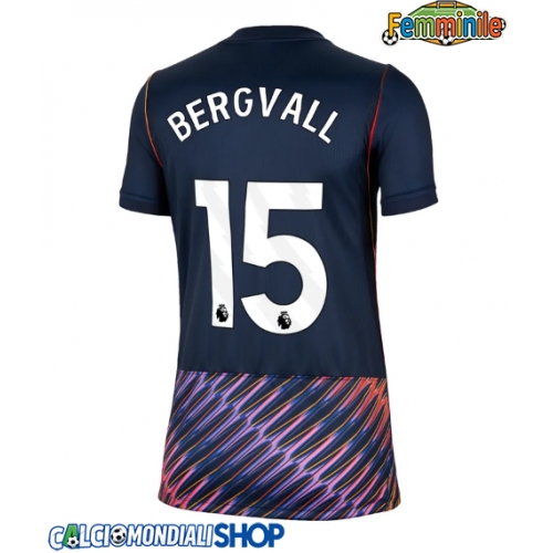 Maglie da calcio Tottenham Hotspur Lucas Bergvall #15 Seconda Maglia Femminile 2026-27 Manica Corta